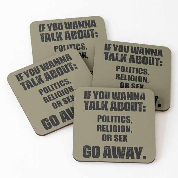 Item preview, Go Away(black text) designed and sold by muskitt.