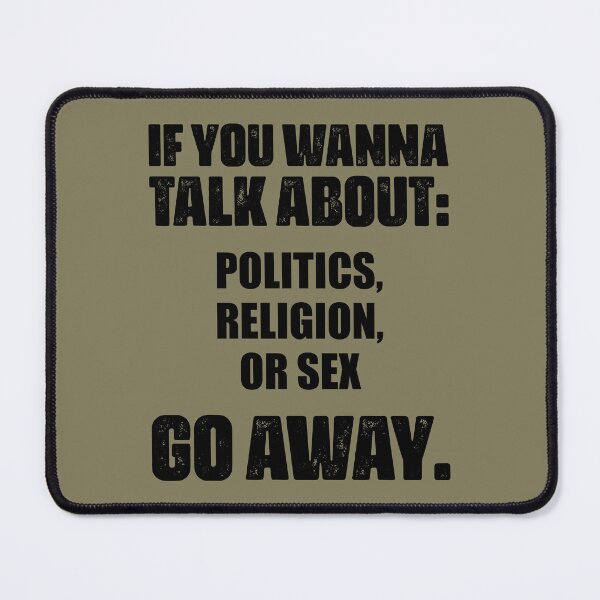 Item preview, Go Away(black text) designed and sold by muskitt.