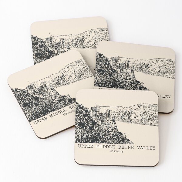 Item preview, Upper Middle Rhine Valley - Germany designed and sold by Lakeric Cityscapes.