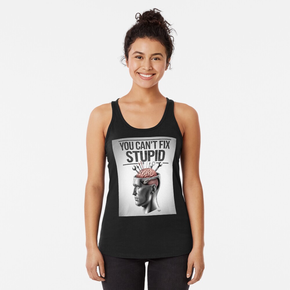 Item preview, Racerback Tank Top designed and sold by Dizgraceland.