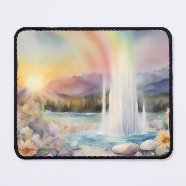 Item preview, Fountain of Fun under the Rainbow designed and sold by CalmnessbyChoice.