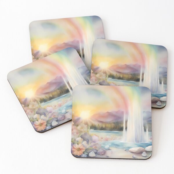 Item preview, Fountain of Fun under the Rainbow designed and sold by CalmnessbyChoice.