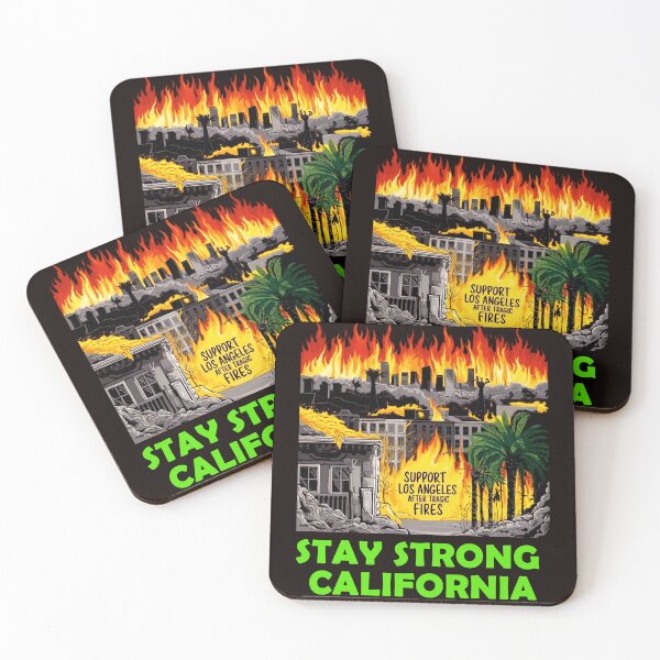 Item preview, Support Los Angeles after tragic fires designed and sold by DukeTheMagic.