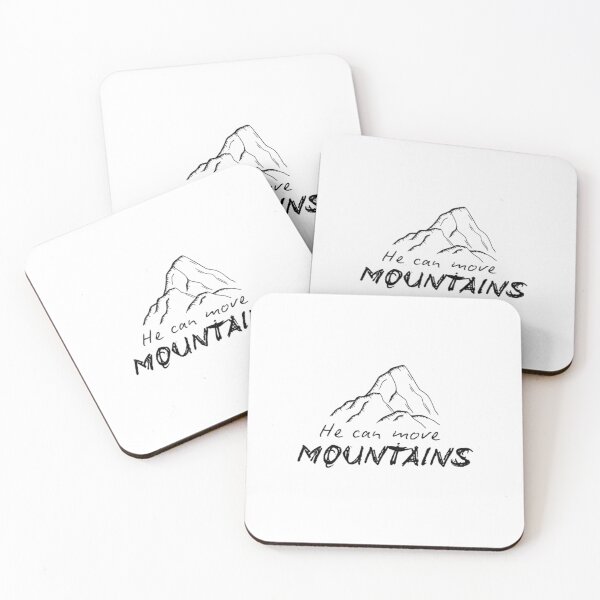 Item preview, He Can Move Mountains designed and sold by TruthAndThreads.