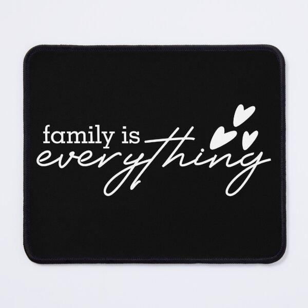 Item preview, Family Is Everything – Heartwarming Inspirational Quote Design designed and sold by Building60media.