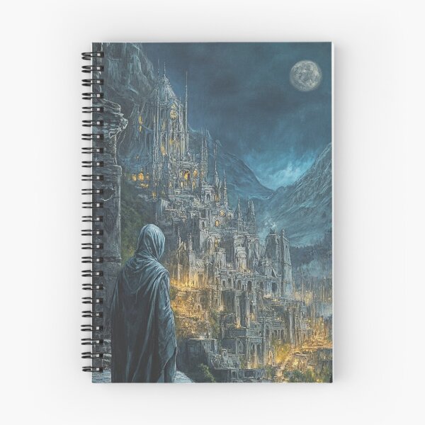 Artikelvorschau, Moonlit Citadel The Enchanted City of Shadows entworfen und verkauft von coreydemo.