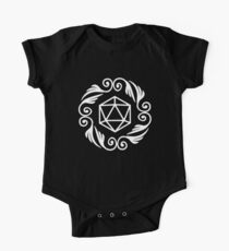 Vintage Polyhedral D20 Dice One Piece - Short Sleeve
