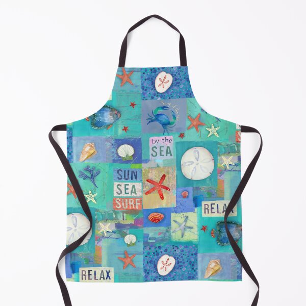 Item preview,  Colorful Coastal Beach,  Inspirational words  designed and sold by Sue Zipkin.