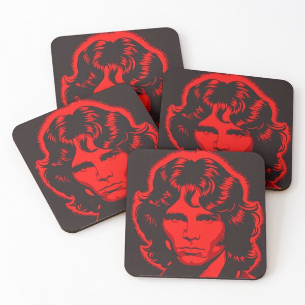Artikelvorschau, Rote Kunst von Jim Morrison | TheAmericanPoet entworfen und verkauft von TheAmericanPoet.