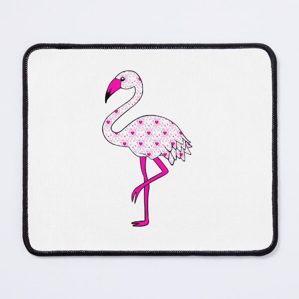 Item preview, Pink Heart Flamingo designed and sold by Sartoris Art.