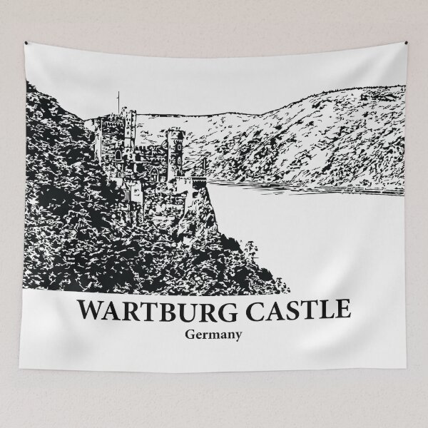 Item preview, Wartburg Castle - Germany designed and sold by Lakeric Cityscapes.