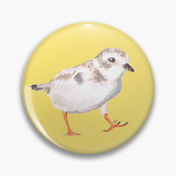 Item preview, Piping plover walking in the sand, hand painted watercolor artwork designed and sold by art-elodie-g.