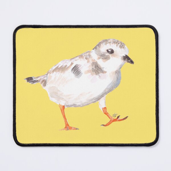 Item preview, Piping plover walking in the sand, hand painted watercolor artwork designed and sold by art-elodie-g.