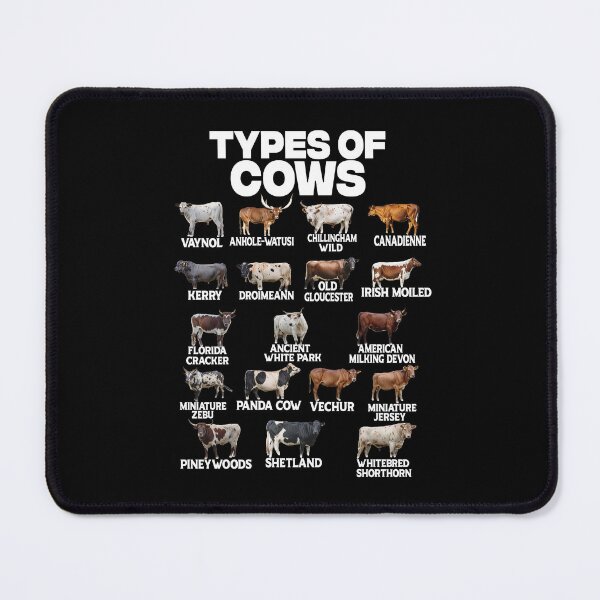 Item preview, Types Of Cows Cattle Of The World Cow Cattle Cows Farmer designed and sold by jaggyboy.
