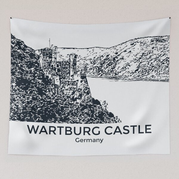 Item preview, Wartburg Castle - Germany designed and sold by Lakeric Cityscapes.