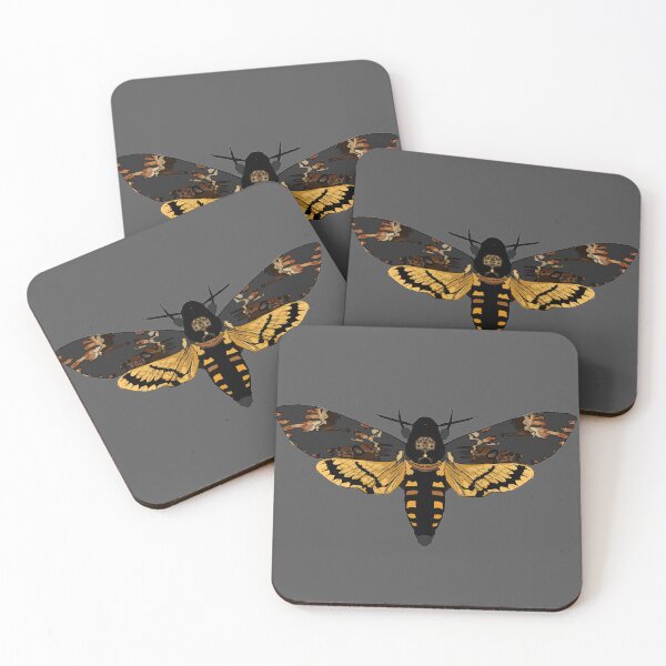 Item preview, Copy of detailed art death hawk moth designed and sold by Moth-Oak.