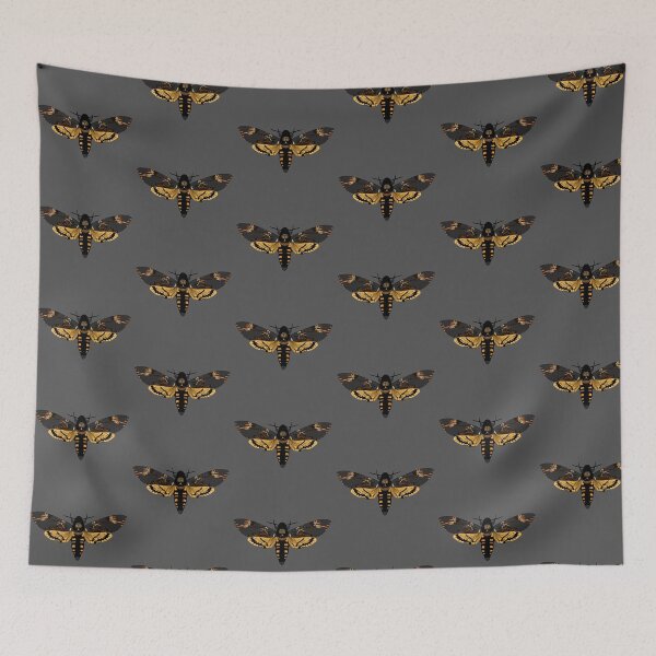 Item preview, Copy of detailed art death hawk moth designed and sold by Moth-Oak.