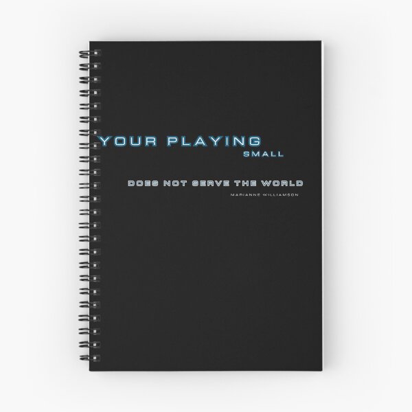 Item preview, "Your Playing Small Does Not Serve the World" – Inspirational Quote designed and sold by TiggsnPigsArt.
