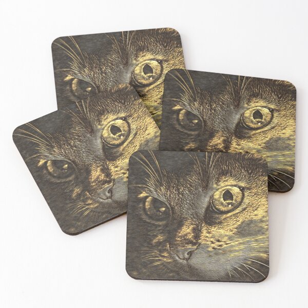 Item preview, Gold cat designed and sold by Kacharava.