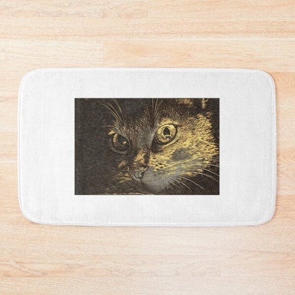 Item preview, Gold cat designed and sold by Kacharava.