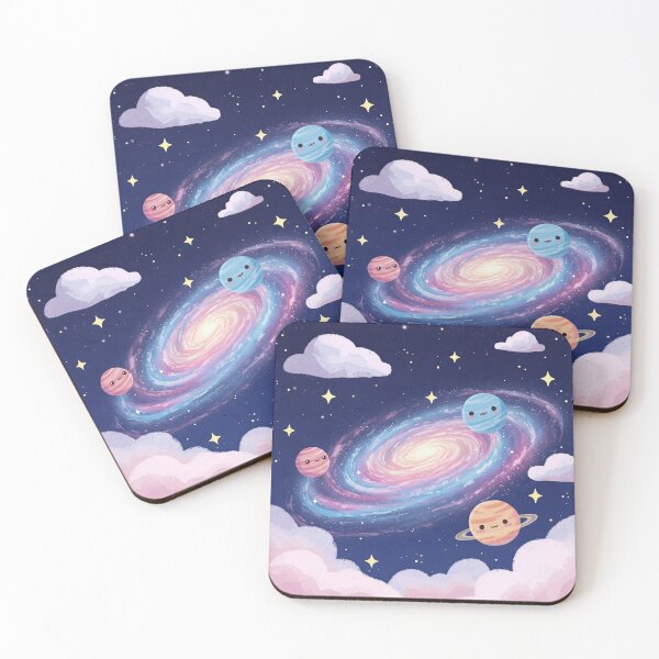 Item preview, Cute planets enjoying the galaxy  designed and sold by Mary-Jane98.