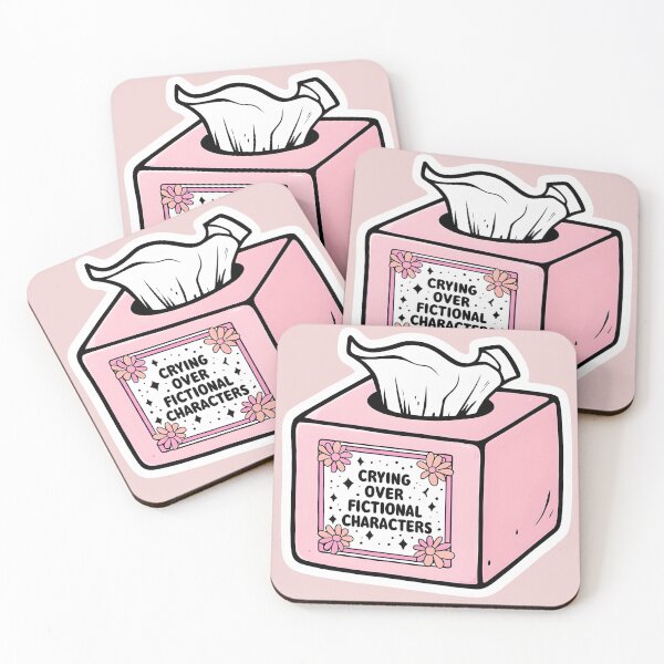 Item preview, Crying over fictional characters stickers designed and sold by Willowdoodlesuk.