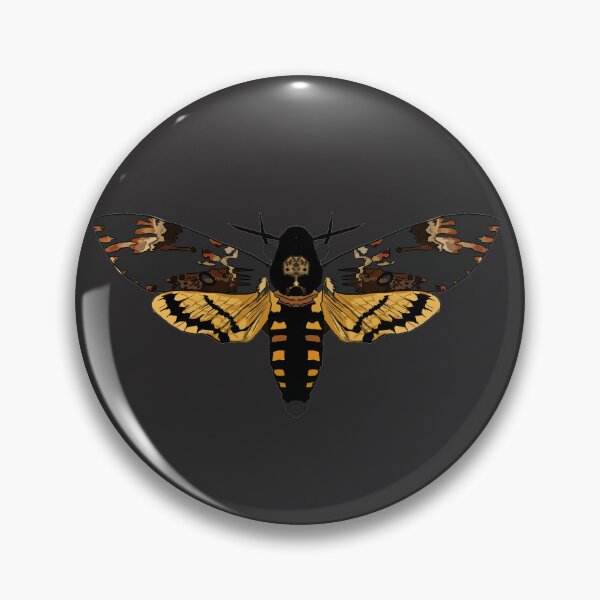 Item preview, Copy of detailed death hawk moth designed and sold by Moth-Oak.