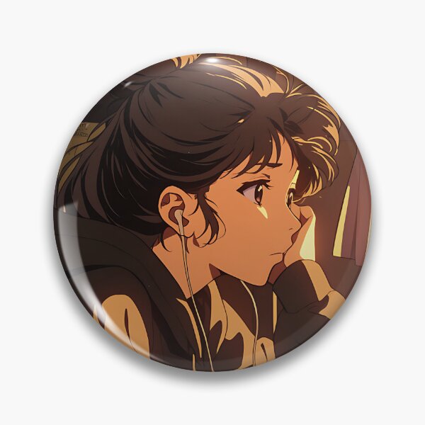 Item preview, Chill Lofi Girl Study Vibes designed and sold by bapupa.