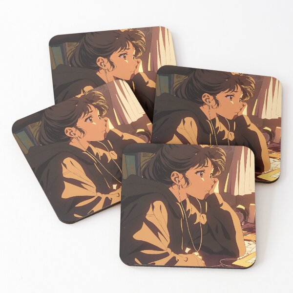 Item preview, Chill Lofi Girl Study Vibes designed and sold by bapupa.