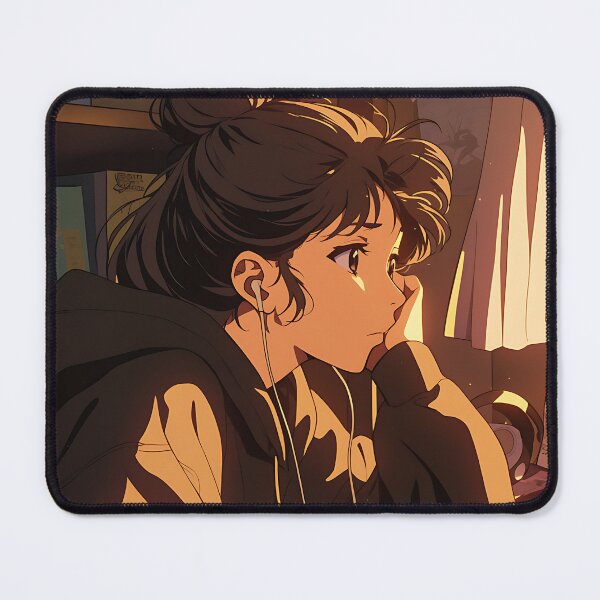 Item preview, Chill Lofi Girl Study Vibes designed and sold by bapupa.