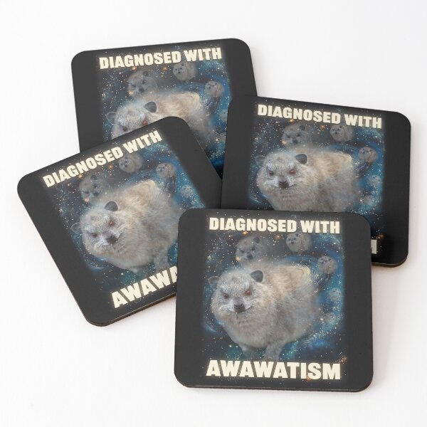 Item preview, Diagnosed With Awawatism Rock Hyrax designed and sold by mrhyrax.