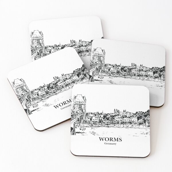 Item preview, Worms - Germany designed and sold by Lakeric Cityscapes.
