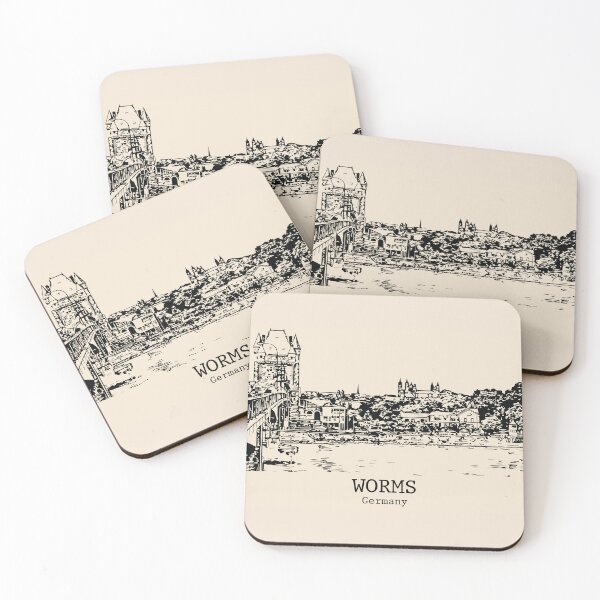 Item preview, Worms - Germany designed and sold by Lakeric Cityscapes.