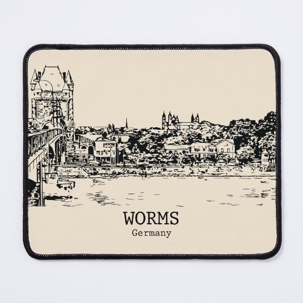 Item preview, Worms - Germany designed and sold by Lakeric Cityscapes.