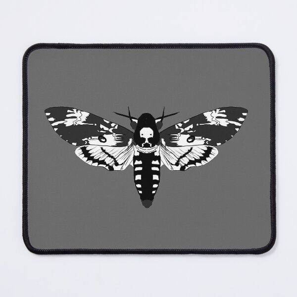 Item preview, Copy of black and white death hawk moth designed and sold by Moth-Oak.
