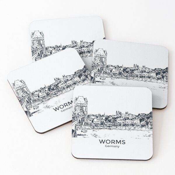 Item preview, Worms - Germany designed and sold by Lakeric Cityscapes.