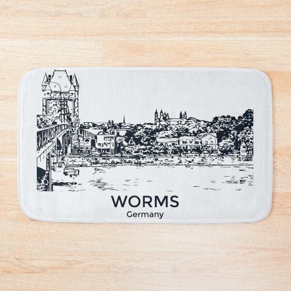 Item preview, Worms - Germany designed and sold by Lakeric Cityscapes.