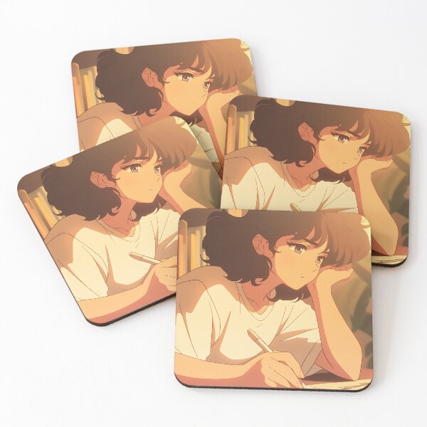 Item preview, Cozy Lofi Girl Study Time designed and sold by bapupa.