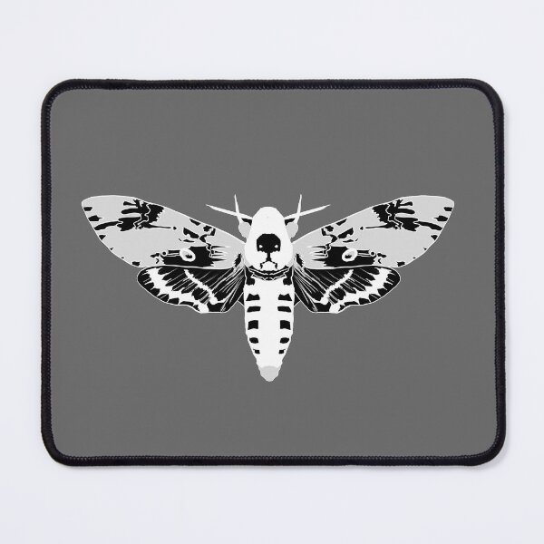 Item preview, Copy of inverted black and white death hawk moth designed and sold by Moth-Oak.