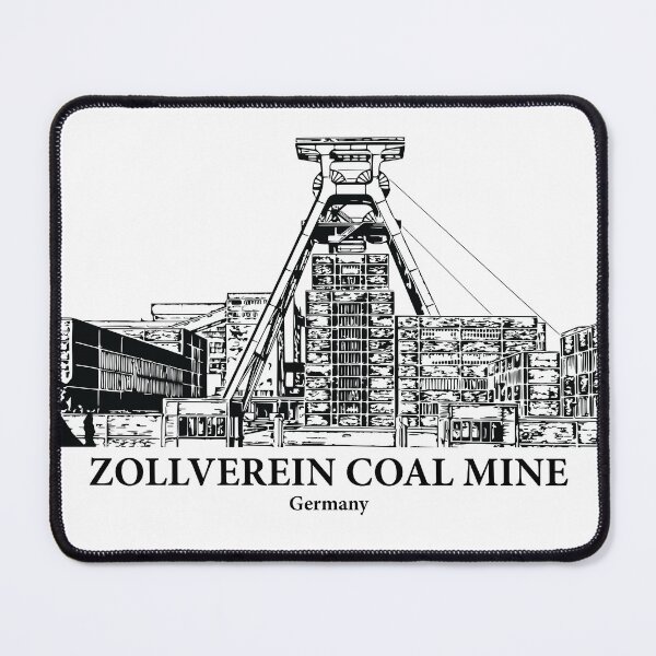 Item preview, Zollverein Coal Mine - Germany designed and sold by Lakeric Cityscapes.