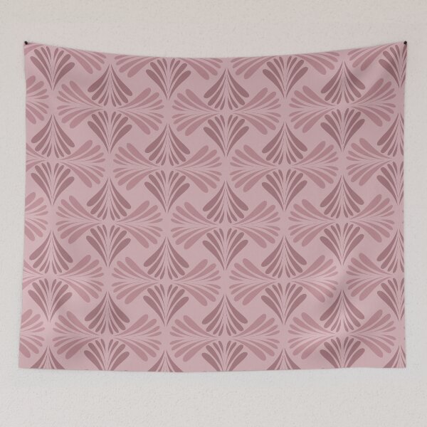Item preview, Pink Art Deco-Inspired Fan Design designed and sold by Elisabeth Coelfen.