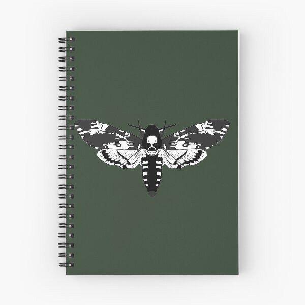 Item preview, Copy of black and white Digital painting death hawk moth designed and sold by Moth-Oak.