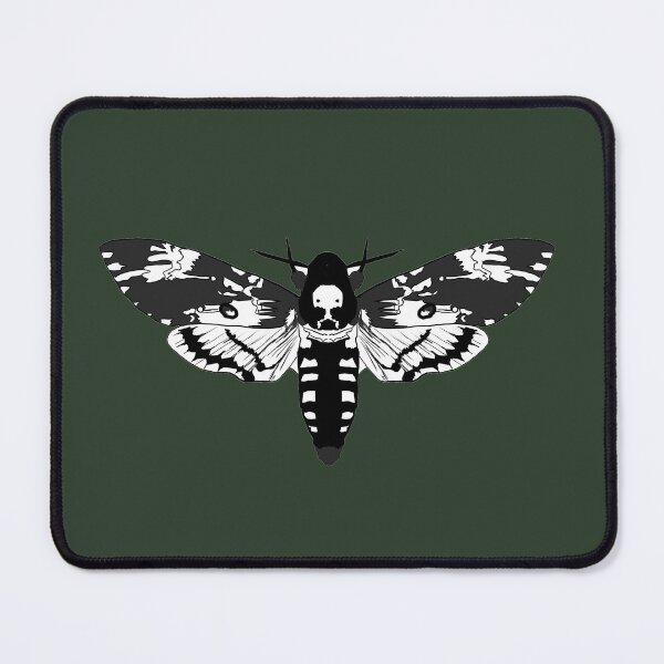 Item preview, Copy of black and white Digital painting death hawk moth designed and sold by Moth-Oak.