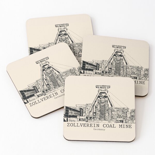 Item preview, Zollverein Coal Mine - Germany designed and sold by Lakeric Cityscapes.