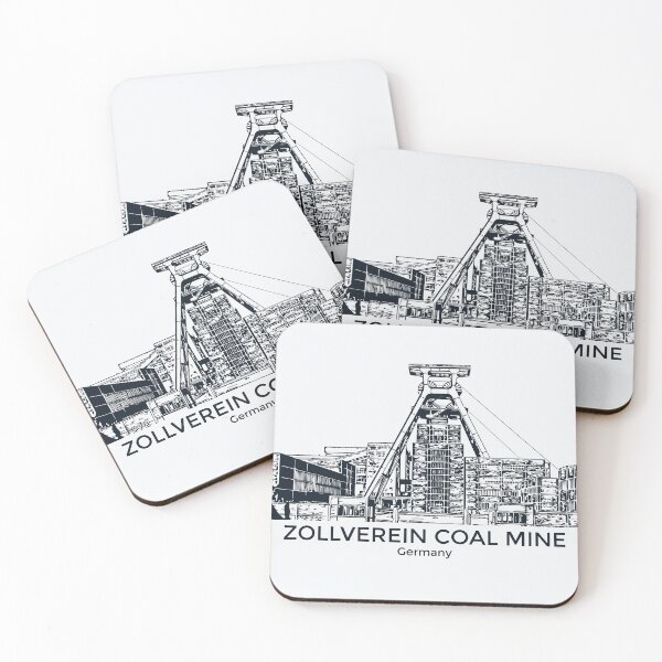 Item preview, Zollverein Coal Mine - Germany designed and sold by Lakeric Cityscapes.