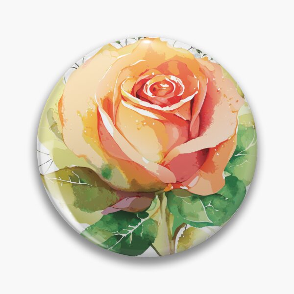 Item preview, One large Yellow Rose Scrapbooking Stickersheet designed and sold by BlesstB.