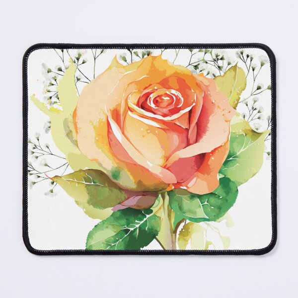 Item preview, One large Yellow Rose Scrapbooking Stickersheet designed and sold by BlesstB.