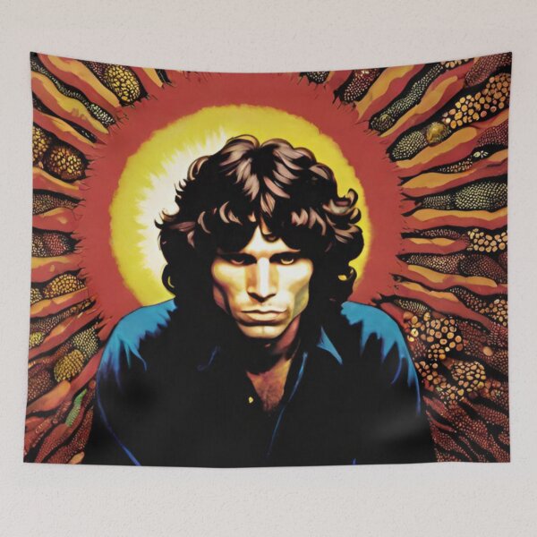 Item preview, Jim Morrison Psychedelic | The Doors | The American Poet designed and sold by TheAmericanPoet.