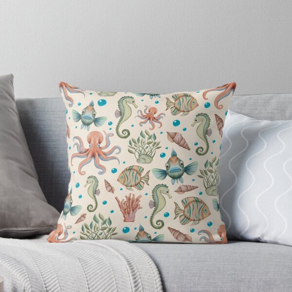 Item preview, Whimsical Underwater Ocean Scene designed and sold by Elisabeth Coelfen.