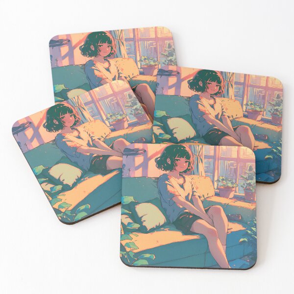 Aperçu de l'œuvre Moment cosy de Lofi Girl créée et vendue par bapupa.